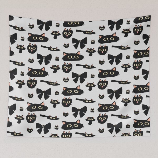 Item preview, Black Cat Food & Objects designed and sold by Deep Descent.