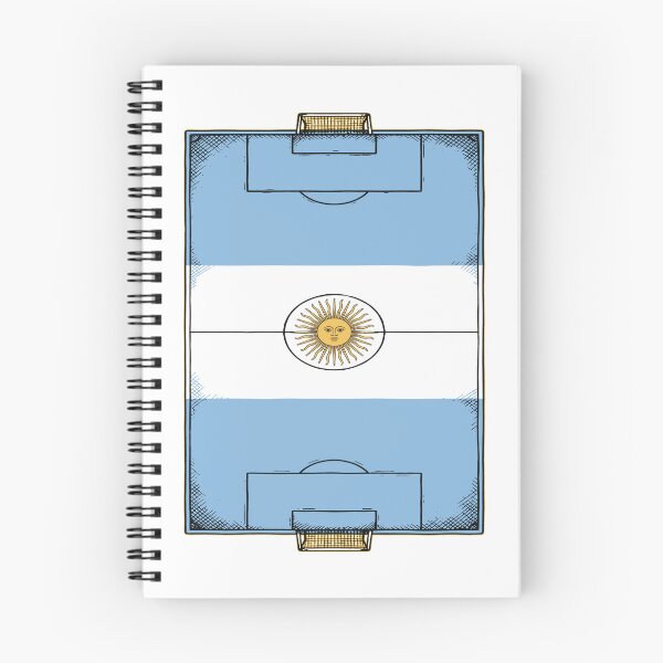 Item preview, Argentina Soccer Field Flag. designed and sold by EunsooLee.