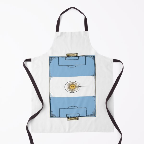 Item preview, Argentina Soccer Field Flag. designed and sold by EunsooLee.