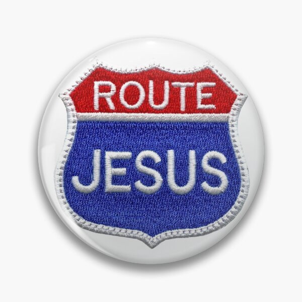 Artikelvorschau, Route Jesus Christus; entworfen und verkauft von StickerApe.