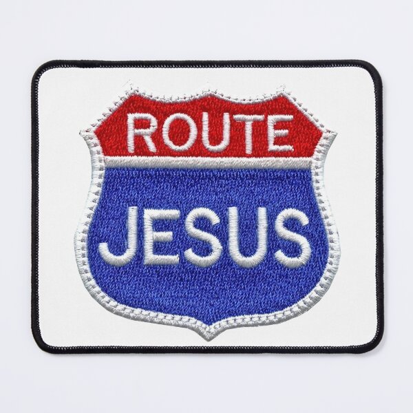 Artikelvorschau, Route Jesus Christus; entworfen und verkauft von StickerApe.