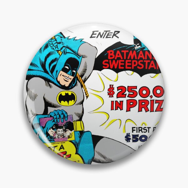 Item preview, Batman and Robin 1960s Sweepstakes ad designed and sold by The Retromotel.