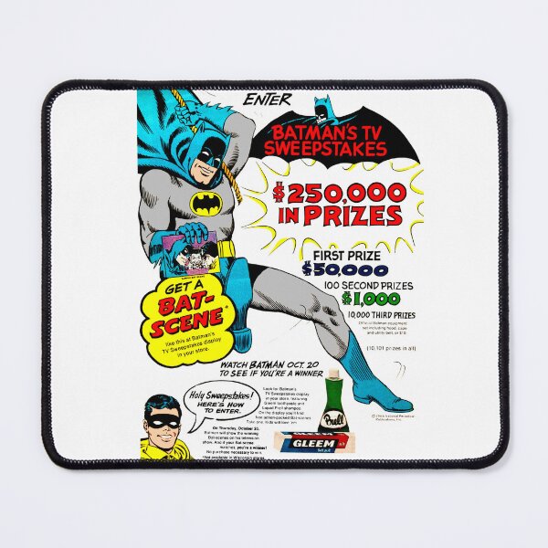 Item preview, Batman and Robin 1960s Sweepstakes ad designed and sold by The Retromotel.