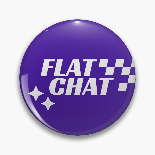 Item preview, Flat Chat Racing logo designed and sold by Flat Chat Racing.