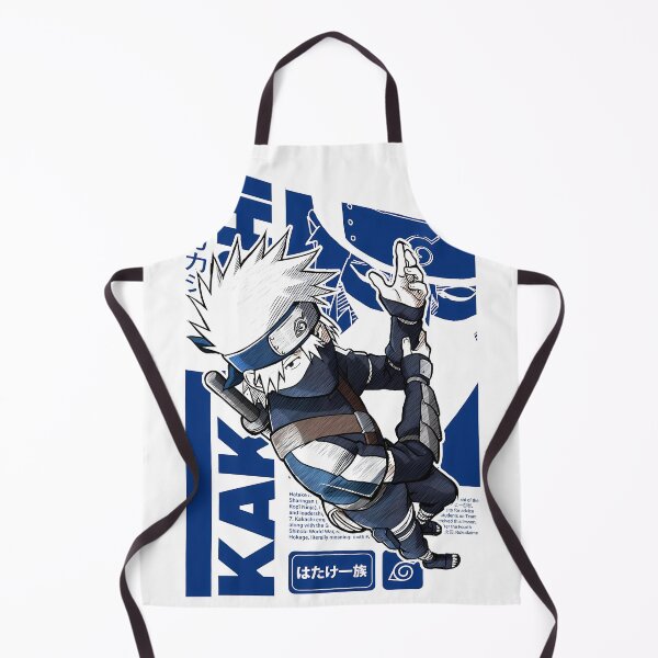Item preview, Masked Silver-Haired Ninja Warrior | Anime Inspired Fantasy Illustration designed and sold by ZenAnimeWearz.