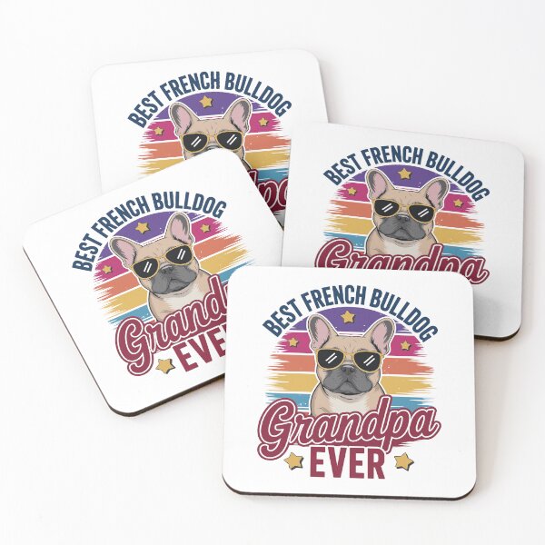 Item preview, Best French Bulldog Grandpa Ever Retro Dog Lover Gift designed and sold by SoyLamderma.