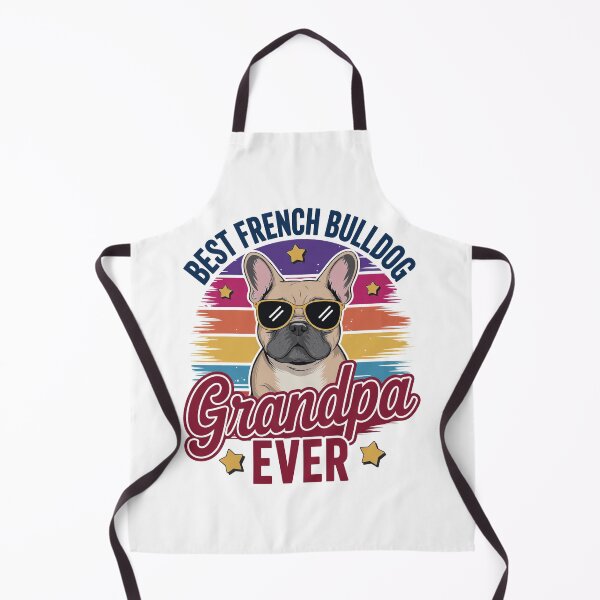 Item preview, Best French Bulldog Grandpa Ever Retro Dog Lover Gift designed and sold by SoyLamderma.
