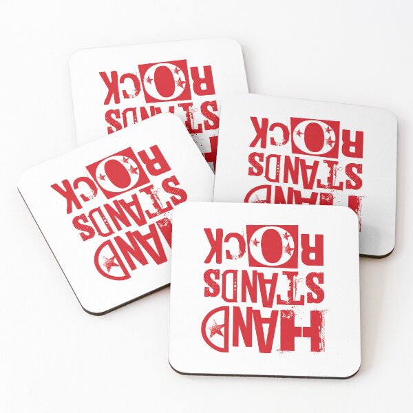 Item preview, Hand Stands Rock red designed and sold by AhelloRose.