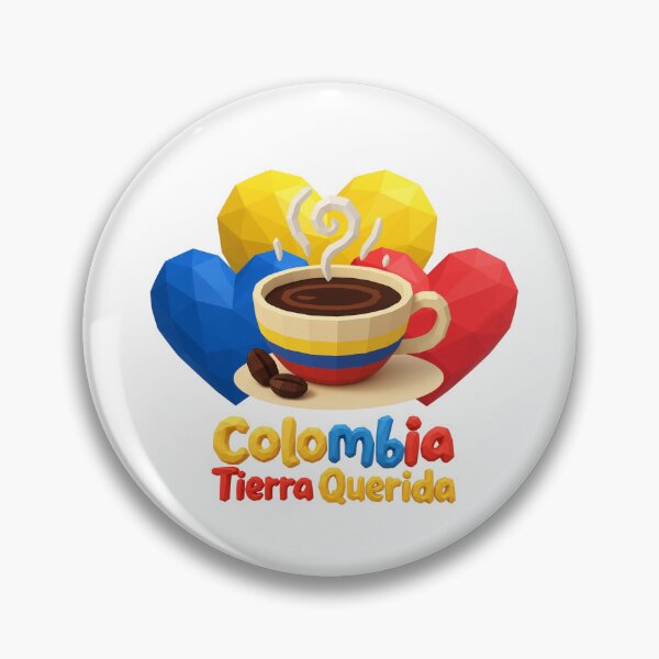 Item preview, Colombia Tierra Querida Coffee Low Poly designed and sold by ArtMochis.
