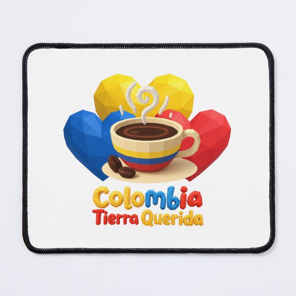 Item preview, Colombia Tierra Querida Coffee Low Poly designed and sold by ArtMochis.
