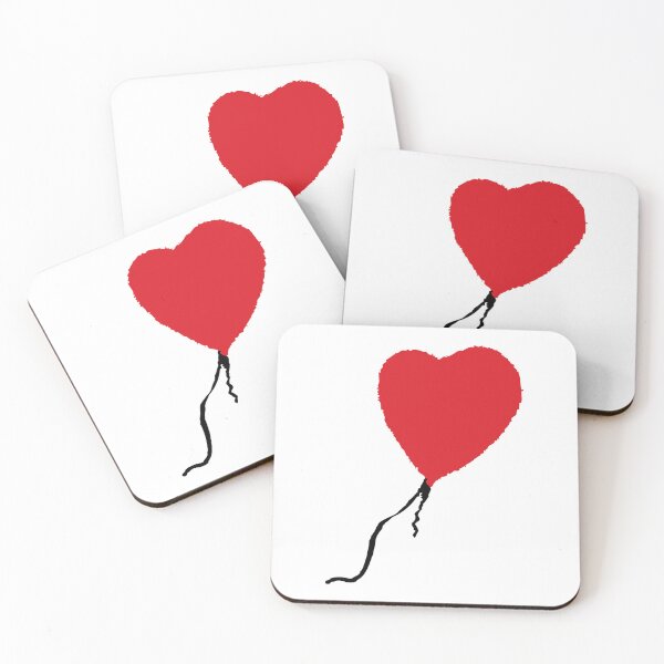 Item preview, BANKSY RED BALLOON designed and sold by DRIPPED-STORE.