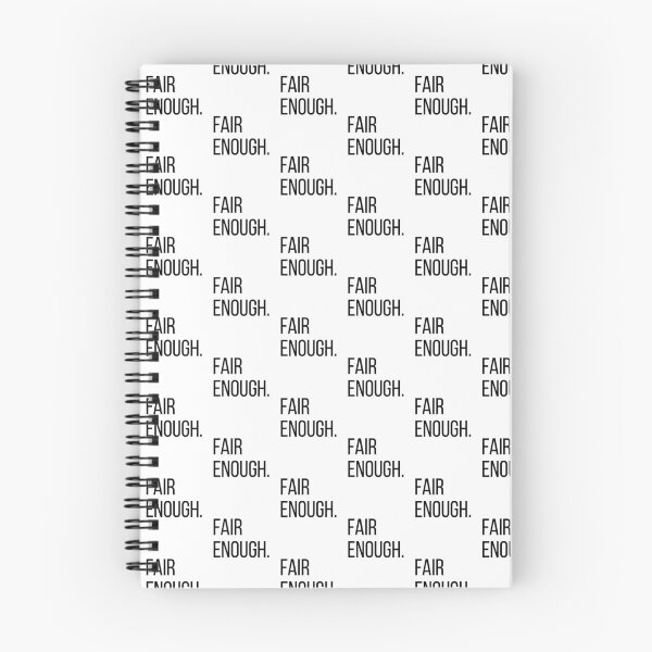 Item preview, Fair Enough. | Funny Minimalist Typography | Deadpan Humor | Minimalist Quote T-Shirt designed and sold by OveloStudios.