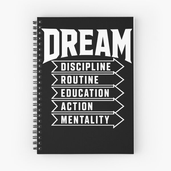 Item preview, DREAM Acronym –  Dream Discipline Routine Education Action Mentality Motivational designed and sold by Huddy-clothes.