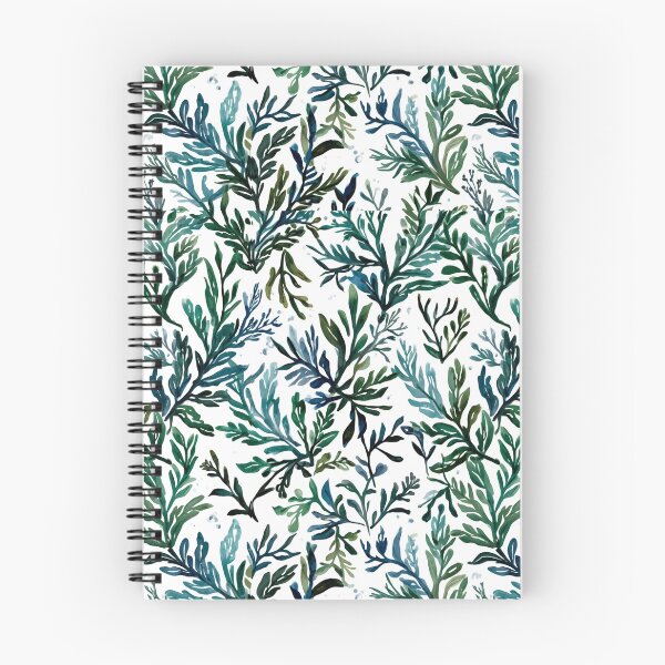 Item preview,  Marine Underwater Plants Botanical Pattern | Green Sea Plants Seaweeds , Kelp & Coral Reef Seamless Ocean Nature Print | Coastal Nautical Design  designed and sold by DreamyDesert.