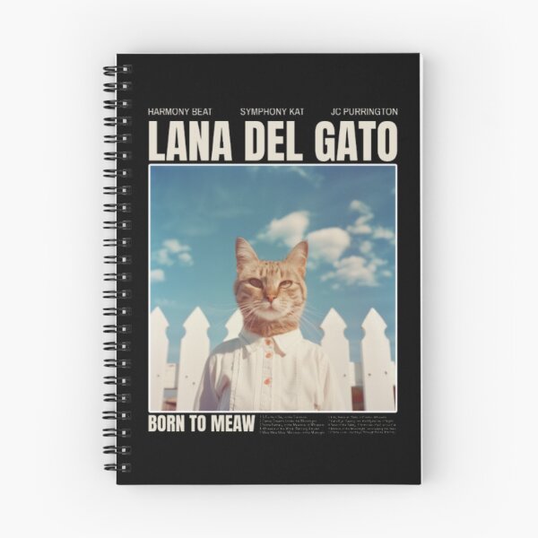 Item preview, Lana Del Gato Born To Meaw Cat Parody designed and sold by GenZFashion000.