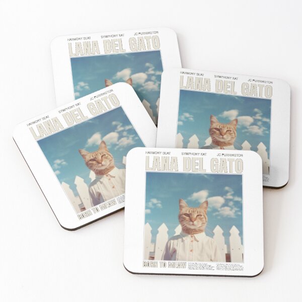 Item preview, Lana Del Gato Born To Meaw Cat Parody designed and sold by GenZFashion000.