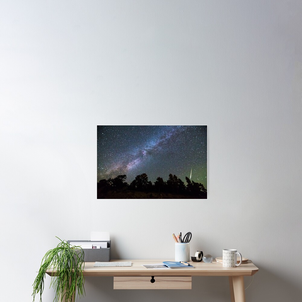 Perseid Meteor Poster