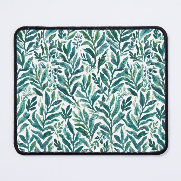Item preview, Marine Underwater Plants Botanical Pattern | Green Sea Plants Seaweeds , Kelp & Coral Reef Seamless Ocean Nature Print | Coastal Nautical Design  designed and sold by DreamyDesert.