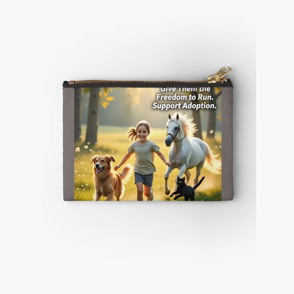Item preview, Support Animal Adoption Campaign: Joyful Rescue Dog Cat and Horse Relief Ad designed and sold by Creative-RE.
