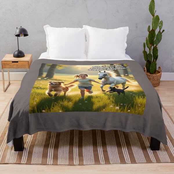 Item preview, Support Animal Adoption Campaign: Joyful Rescue Dog Cat and Horse Relief Ad designed and sold by Creative-RE.