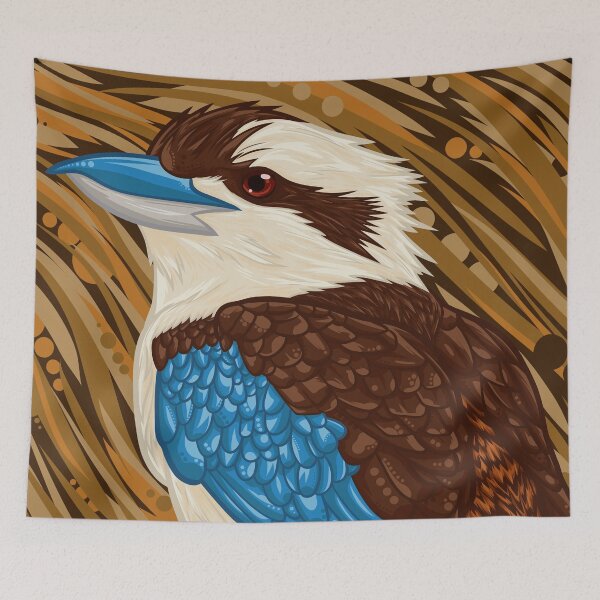 Item preview, Painted Kookaburra designed and sold by LegallyDistinct.
