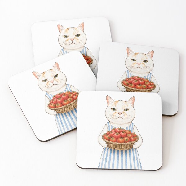 Item preview, The Tomato Harvest Cat designed and sold by Komatoya.