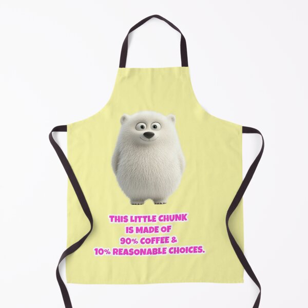Item preview, Coffee Junkie Polar Bear Saying for Morning Grumps designed and sold by Mauswohn.