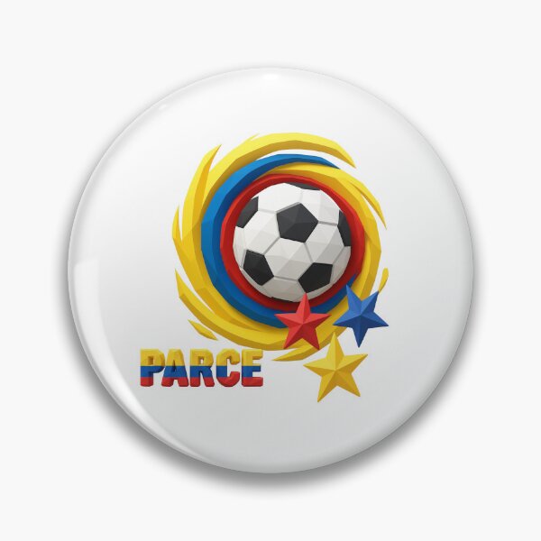 Item preview, Colombia Football Low Poly Style designed and sold by ArtMochis.