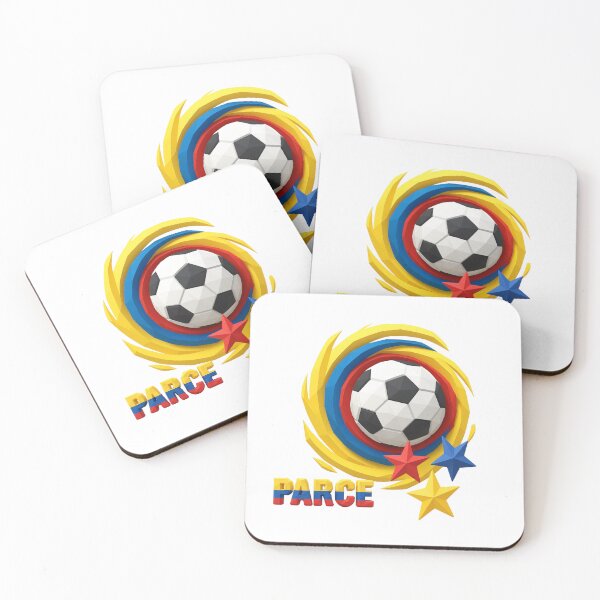 Item preview, Colombia Football Low Poly Style designed and sold by ArtMochis.