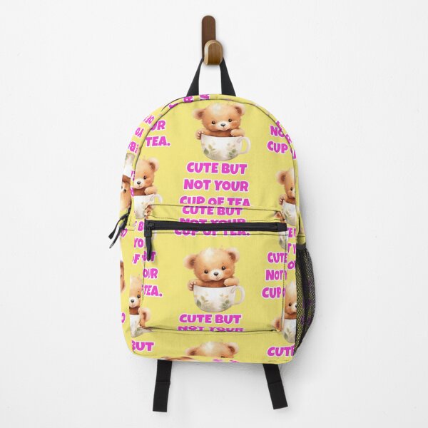 Item preview, Cute teddy bear, not everyone's cup of tea (saying) designed and sold by Mauswohn.