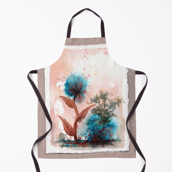 Artikelvorschau, Blaue Distel Aquarell Botanik entworfen und verkauft von ZubairNalban.