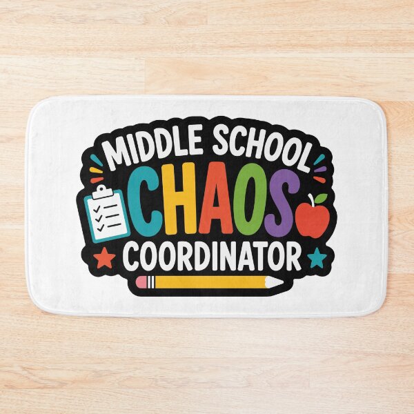 Item preview, Middle School Teacher Chaos Coordinator designed and sold by officinelala.