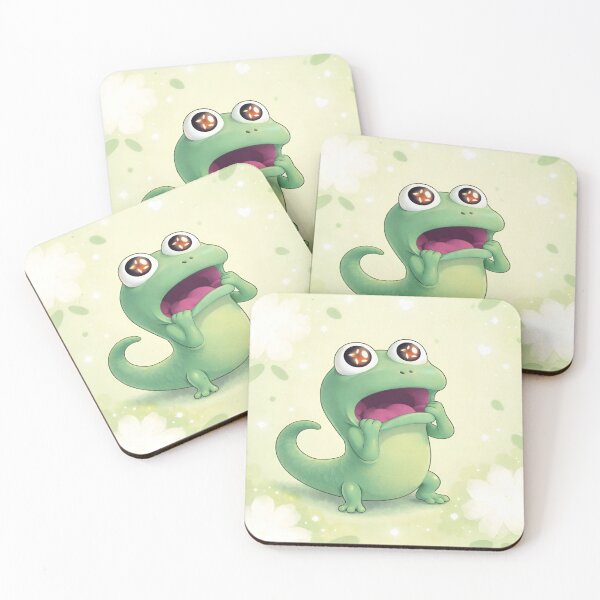 Item preview, Do You Wuv Me? Cute Green Lizard Cartoon | Kawaii Pastel Love Meme | Adorable Reptile Illustration designed and sold by Dyan4.