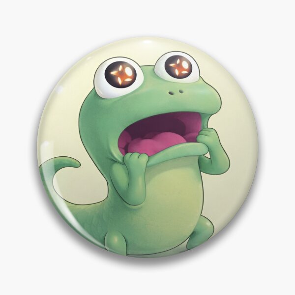 Item preview, Do You Wuv Me? Cute Green Lizard Cartoon | Kawaii Pastel Love Meme | Adorable Reptile Illustration designed and sold by Dyan4.