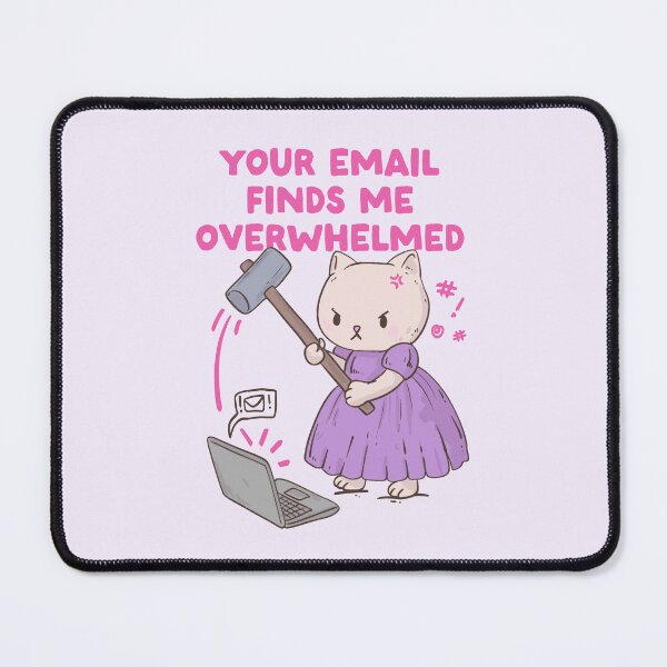 Item preview, Overwhelmed Cat designed and sold by Jess.a.creates.