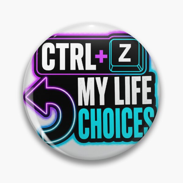 Item preview, Ctrl Z My Life Choices - Funny Keyboard Shortcut Shirt designed and sold by Geek Tracy Shop.