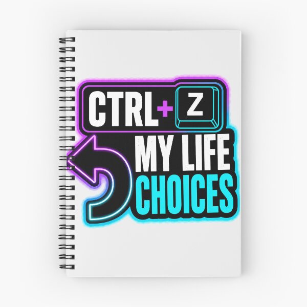 Item preview, Ctrl Z My Life Choices - Funny Keyboard Shortcut Shirt designed and sold by Geek Tracy Shop.