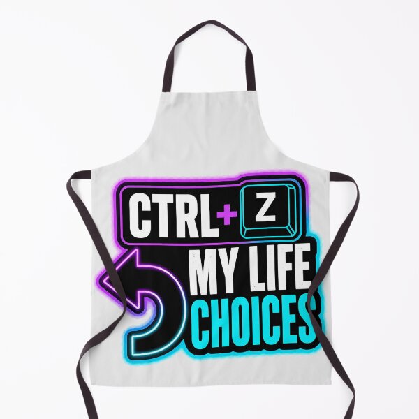 Item preview, Ctrl Z My Life Choices - Funny Keyboard Shortcut Shirt designed and sold by Geek Tracy Shop.