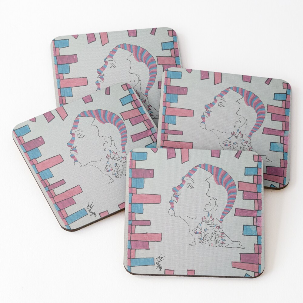 Item preview, Coasters (Set of 4) designed and sold by Sampler123.