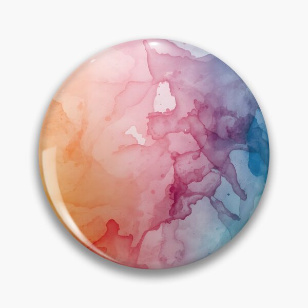 Item preview, Pastel Watercolour Splash in Sunset and Ocean Tones designed and sold by 247GiftsbyTina.