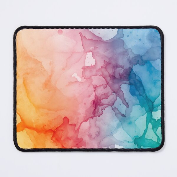 Item preview, Pastel Watercolour Splash in Sunset and Ocean Tones designed and sold by 247GiftsbyTina.