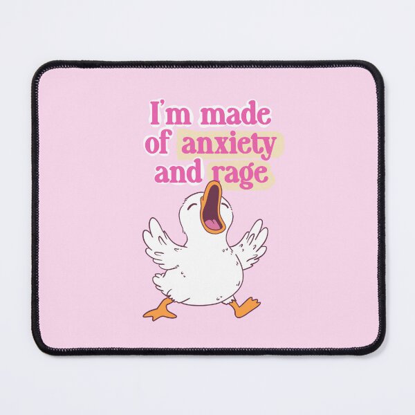 Item preview, Screaming Duck Anxiety and Rage designed and sold by Jess.a.creates.
