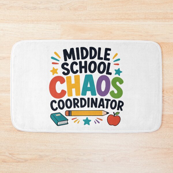 Item preview, Middle School Teacher Chaos Coordinator designed and sold by officinelala.