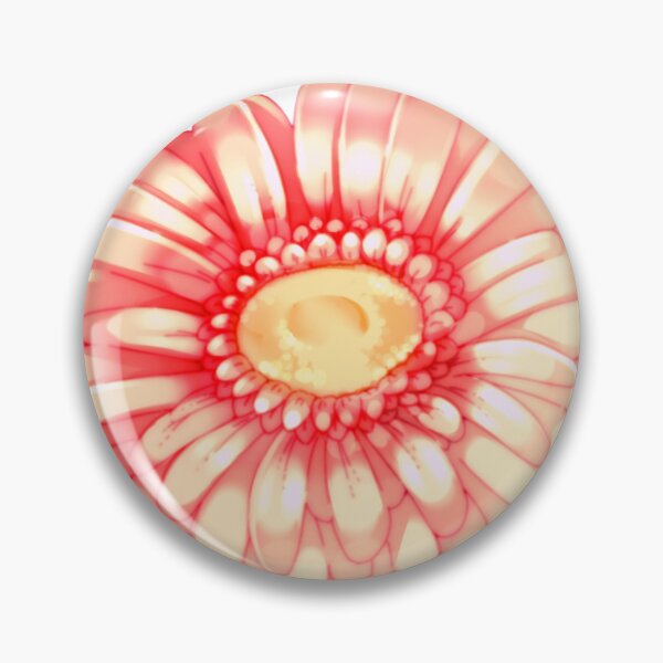 Item preview, Minimalist Pink Gerbera daisy flower/ Botanical line art/ Cottage core floral print  designed and sold by FineLineBotanical .