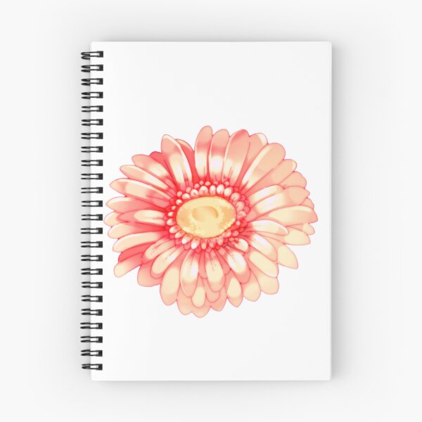 Item preview, Minimalist Pink Gerbera daisy flower/ Botanical line art/ Cottage core floral print  designed and sold by FineLineBotanical .