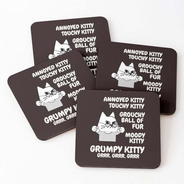 Item preview, GRUMPY KITTY | CAT HUMOR SERIES — ANNOYED KITTY EDITION designed and sold by WitLounge.