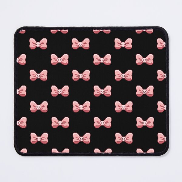 Item preview, Pixel Pink Skeleton Bow designed and sold by tamsclub.