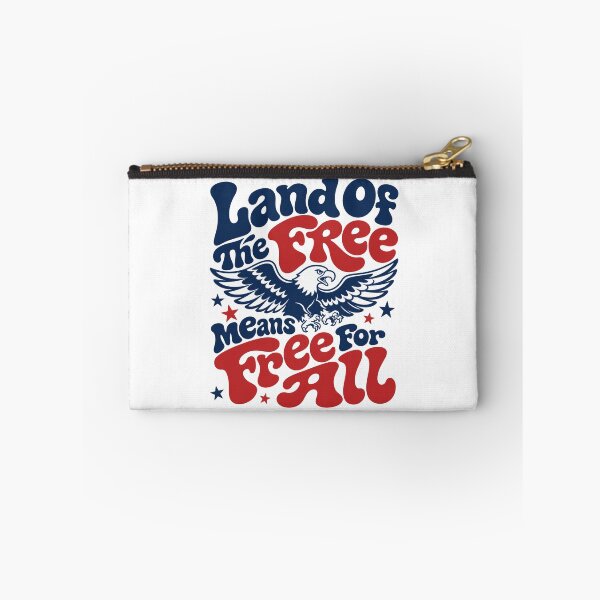 Item preview, Land Of The Free Means Free For All Patriotic Eagle designed and sold by GrooveAndGlow.
