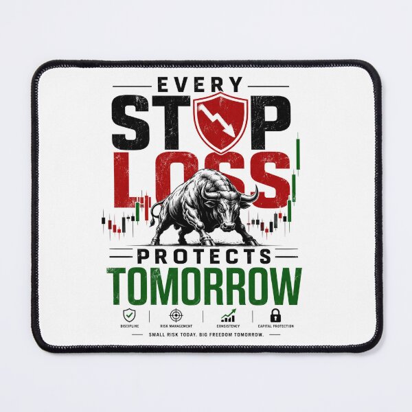 Item preview, Every Stop Loss Protects Tomorrow | Forex Trading Motivation | Risk Management Trader Quote designed and sold by PipForgeStudio .