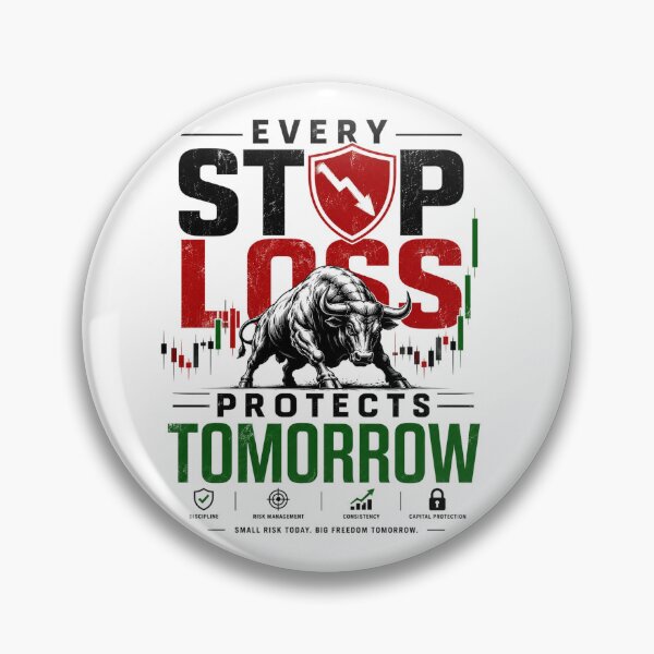 Item preview, Every Stop Loss Protects Tomorrow | Forex Trading Motivation | Risk Management Trader Quote designed and sold by PipForgeStudio .